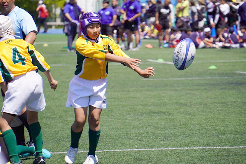 ラグビーは、どんな子でも活躍できるポジションがある！