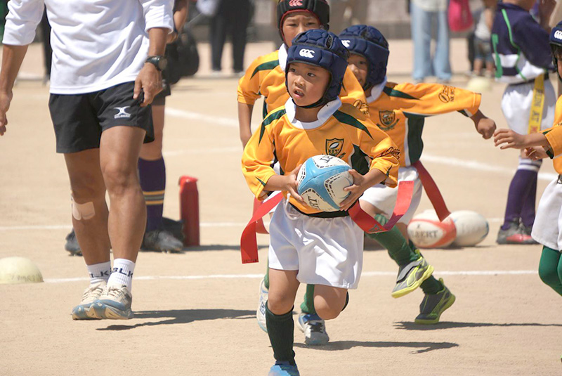 ラグビーは、どんな子でも活躍できるポジションがある！